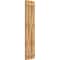 Ekena Millwork Spaced Board-n-Batten Shutters w/Z-Bar, Rough Sawn Western Red Cedar, 17 1/8W x 73H, PR RBS06Z17X073RWR - alternate 5